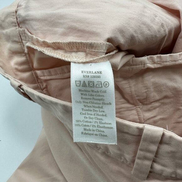 Everlane Women’s Light Pink The Slouchy Chino Trouser Pant 2/W29/L24.5 - Picture 6 of 11